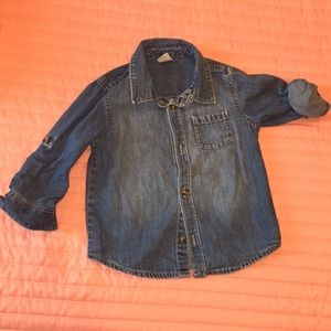 Old navy Denim button down shirt